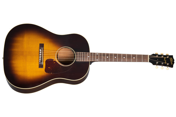 กีตาร์โปร่ง Gibson 1942 Banner J-45 Vintage Sunburst Light Aged