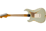 กีตาร์ไฟฟ้า Fender Custom Shop 1960 Stratocaster Heavy Relic, Aged Sonic Blue over 3-Color Sunburst