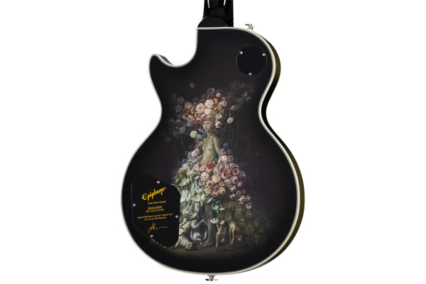 กีตาร์ไฟฟ้า Epiphone Adam Jones Les Paul Custom Art Collection: Julie Heffernan’s “Self-Portrait as Not Dead Yet”