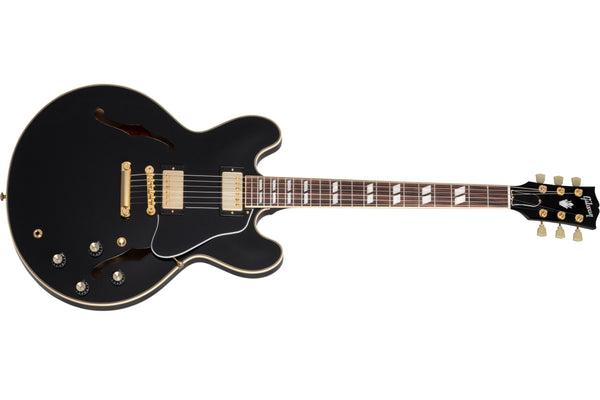 กีตาร์ไฟฟ้า Gibson ES-345, Ebony, Exclusive