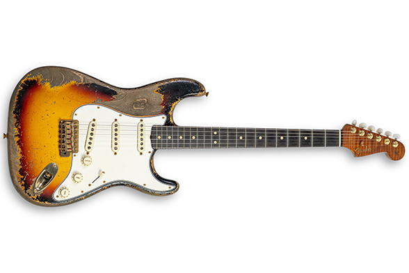 Fender Custom Shop Masterbuilt 1963 Stratocaster, Heavy Relic, 3 Tone Sunburst (MB by Dale Wilson) กีตาร์ไฟฟ้า