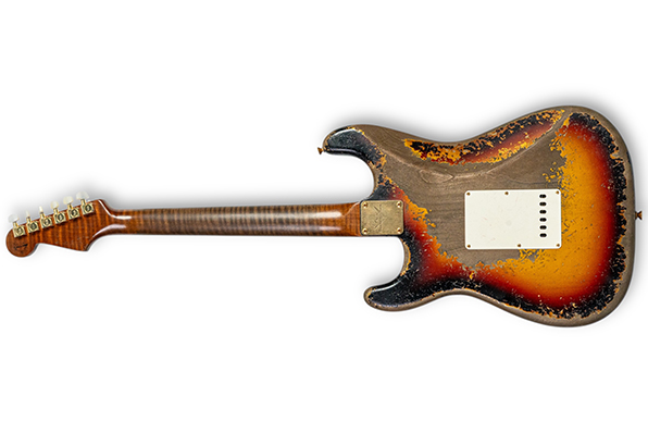 Fender Custom Shop Masterbuilt 1963 Stratocaster, Heavy Relic, 3 Tone Sunburst (MB by Dale Wilson) กีตาร์ไฟฟ้า