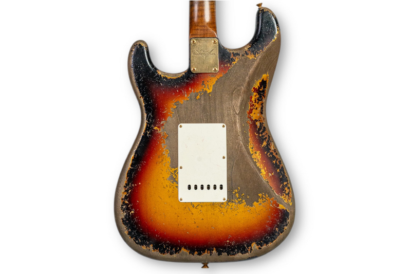 Fender Custom Shop Masterbuilt 1963 Stratocaster, Heavy Relic, 3 Tone Sunburst (MB by Dale Wilson) กีตาร์ไฟฟ้า