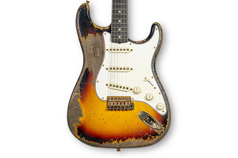 Fender Custom Shop Masterbuilt 1963 Stratocaster, Heavy Relic, 3 Tone Sunburst (MB by Dale Wilson) กีตาร์ไฟฟ้า