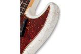Fender Custom Shop 1961 Jazz Bass, Heavy Relic, Olympic White, Masterbuilt by Andy Hicks เบสไฟฟ้า