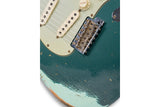 Fender Custom Shop 1961 Stratocaster, Heavy Relic, Sherwood Green/Surf Green กีตาร์ไฟฟ้า