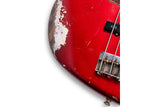 Fender Custom Shop 1966 Jazz Bass, Heavy Relic, Aged Candy Apple Red, Masterbuilt by Andy Hicks เบสไฟฟ้า