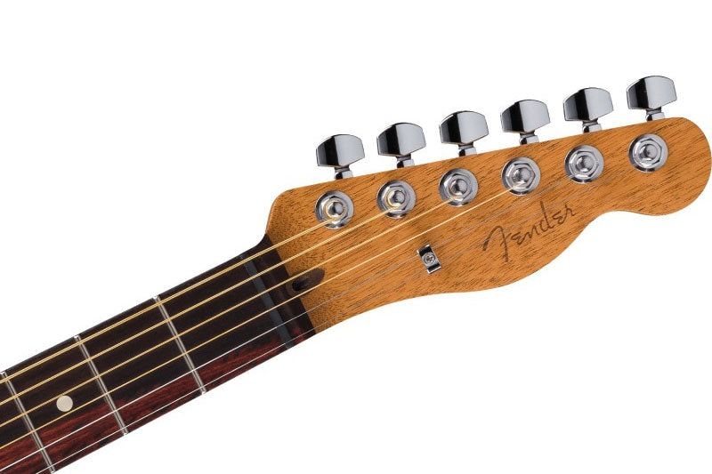 กีต้าร์โปร่ง Fender Acoustasonic Player Telecaster, Sapphire Blue Burst