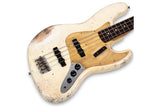 Fender Custom Shop 1964 Jazz Bass, Heavy Relic, Aged Olympic White, Masterbuilt by Andy Hicks เบสไฟฟ้า