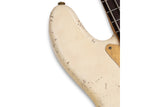 Fender Custom Shop 1964 Jazz Bass, Heavy Relic, Aged Olympic White, Masterbuilt by Andy Hicks เบสไฟฟ้า