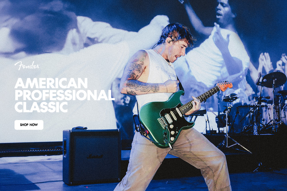 กีตาร์ไฟฟ้า เบสไฟฟ้า Fender American Professional Classic Series