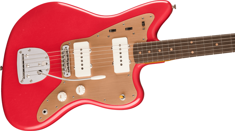 กีต้าร์ไฟฟ้า Fender Limited Edition Vintera II Road Worn '50s Jazzmaster, Fiesta Red