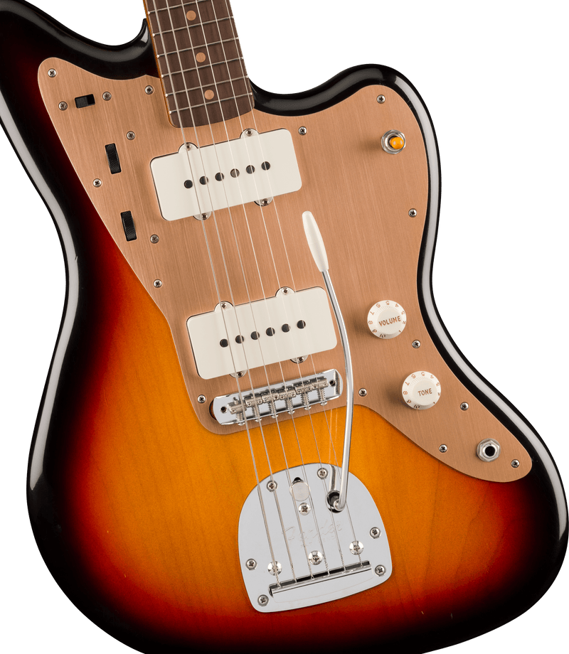 กีต้าร์ไฟฟ้า Fender Limited Edition Vintera II Road Worn '50s Jazzmaster, 3-Color Sunburst