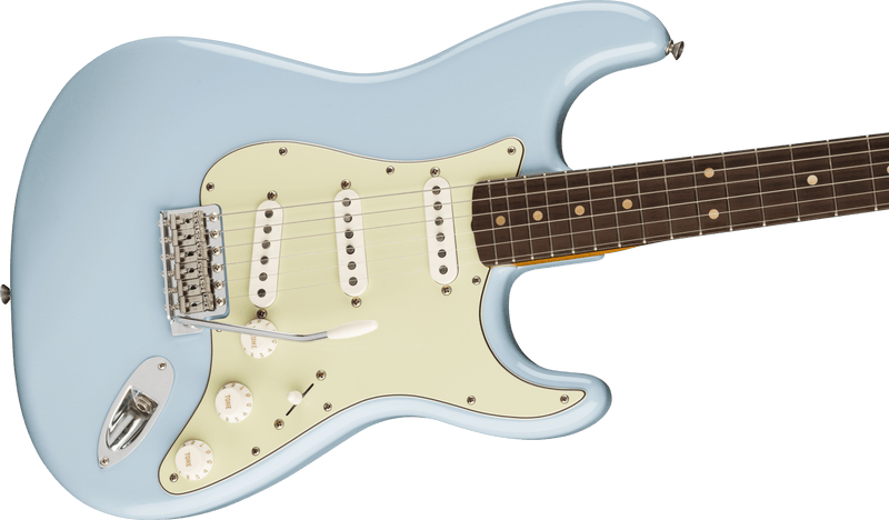 กีต้าร์ไฟฟ้า Fender Limited Edition Vintera II Road Worn '60s Stratocaster, Sonic Blue