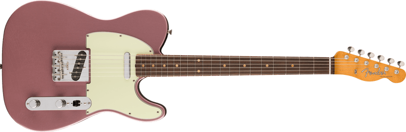 กีต้าร์ไฟฟ้า Fender Limited Edition Vintera II Road Worn '60s Telecaster, Burgundy Mist Metallic