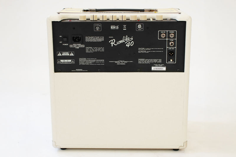 แอมป์เบส Fender Rumble 40 V3 Ivory