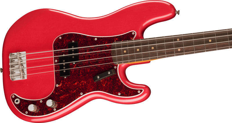 เบสไฟฟ้า Fender Limited Edition Vintera II Road Worn '60s Precision Bass, Fiesta Red