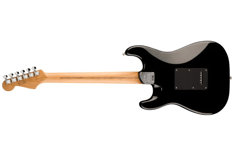 Fender American Ultra II Stratocaster, Roasted Maple Neck, Black กีต้าร์ไฟฟ้า