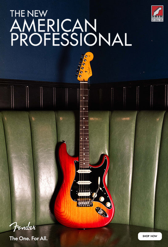 Fender American Professional กีตาร์ไฟฟ้า เบสไฟฟ้า