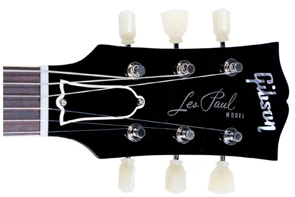 กีตาร์ไฟฟ้า Gibson Custom Shop 1957 Les Paul Standard, All Ebony Gloss, No Antique Coat