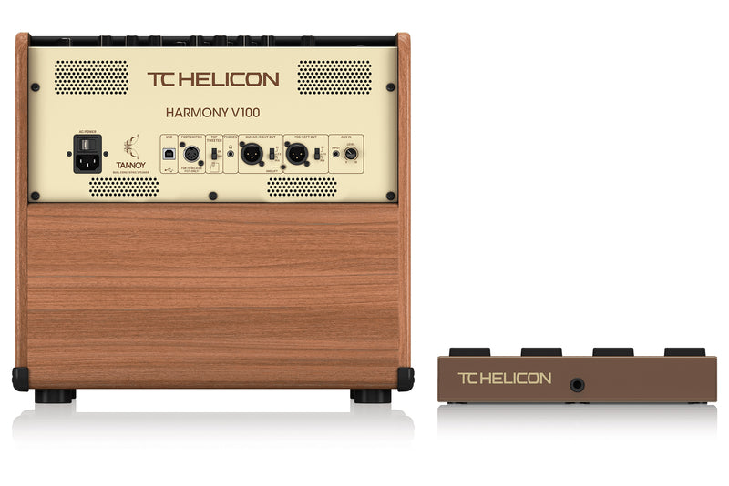 แอมป์กีต้าร์โปร่ง TC Helicon Harmony V100