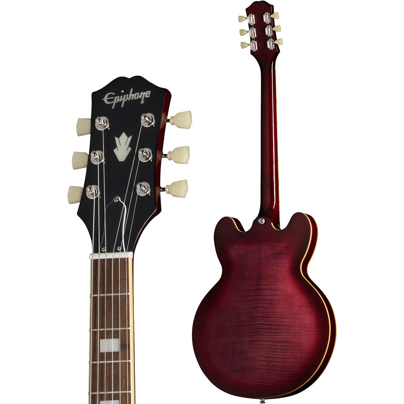 Epiphone Limited-Edition ES-335 Figured, Raspberry Burst กีตาร์ไฟฟ้า ...