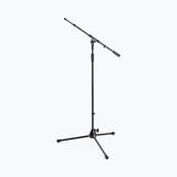 On Stage MS9701TB Production-Grade Mic Stand with Tripod Base and Telescoping Boom Arm
