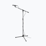 On Stage MS9701TB Production-Grade Mic Stand with Tripod Base and Telescoping Boom Arm