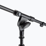 On Stage MS9701TB Production-Grade Mic Stand with Tripod Base and Telescoping Boom Arm
