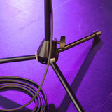 On Stage MS9701TB Production-Grade Mic Stand with Tripod Base and Telescoping Boom Arm