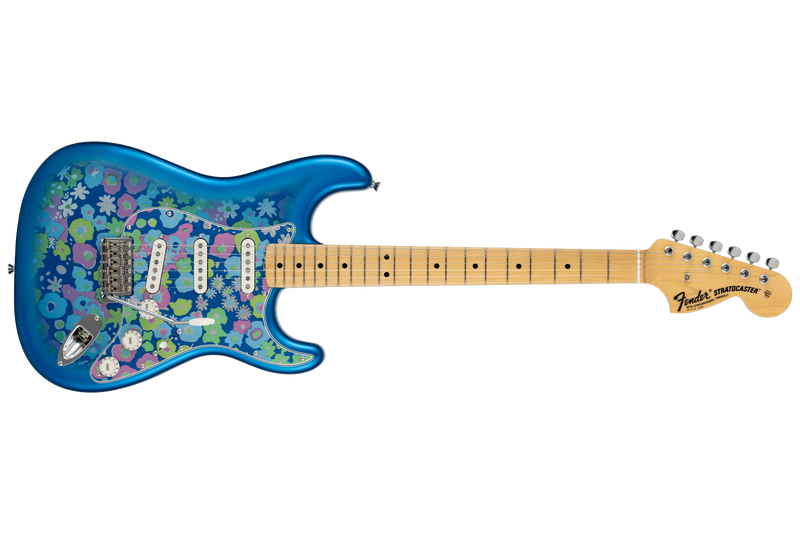Fender Made in Japan Limited Stratocaster Blue Flower กีตาร์ไฟฟ้า