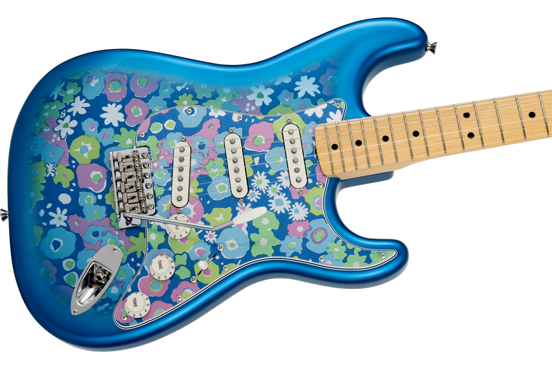 Fender Made in Japan Limited Stratocaster Blue Flower กีตาร์ไฟฟ้า