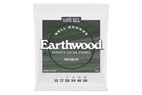 Ernie Ball Medium Earthwood Bell Bronze Acoustic Guitar Strings 13-56 สายกีต้าร์โปร่ง