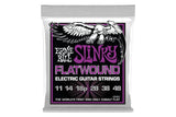 สายกีตาร์ Ernie Ball Power Slinky Cobalt Electric Flatwound Guitar Strings 11-48 Gauge