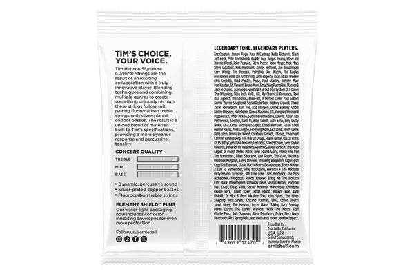 Ernie Ball Tim Henson Signature Classical Guitar Strings - Medium Tension