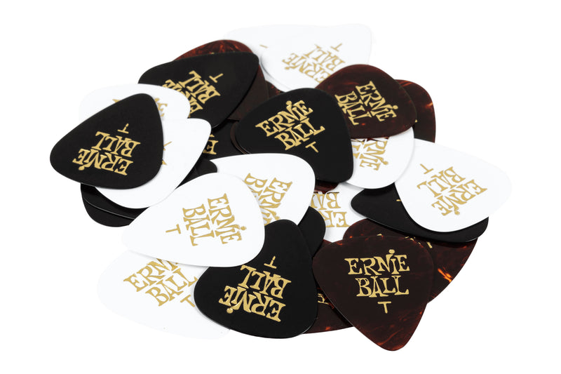 Ernie Ball Cellulose Guitar Picks (24 ตัว)