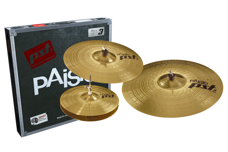 ชุดแฉ ชุดฉาบ Paiste PST3 Set สำหรับกลองชุด ราคาพิเศษ