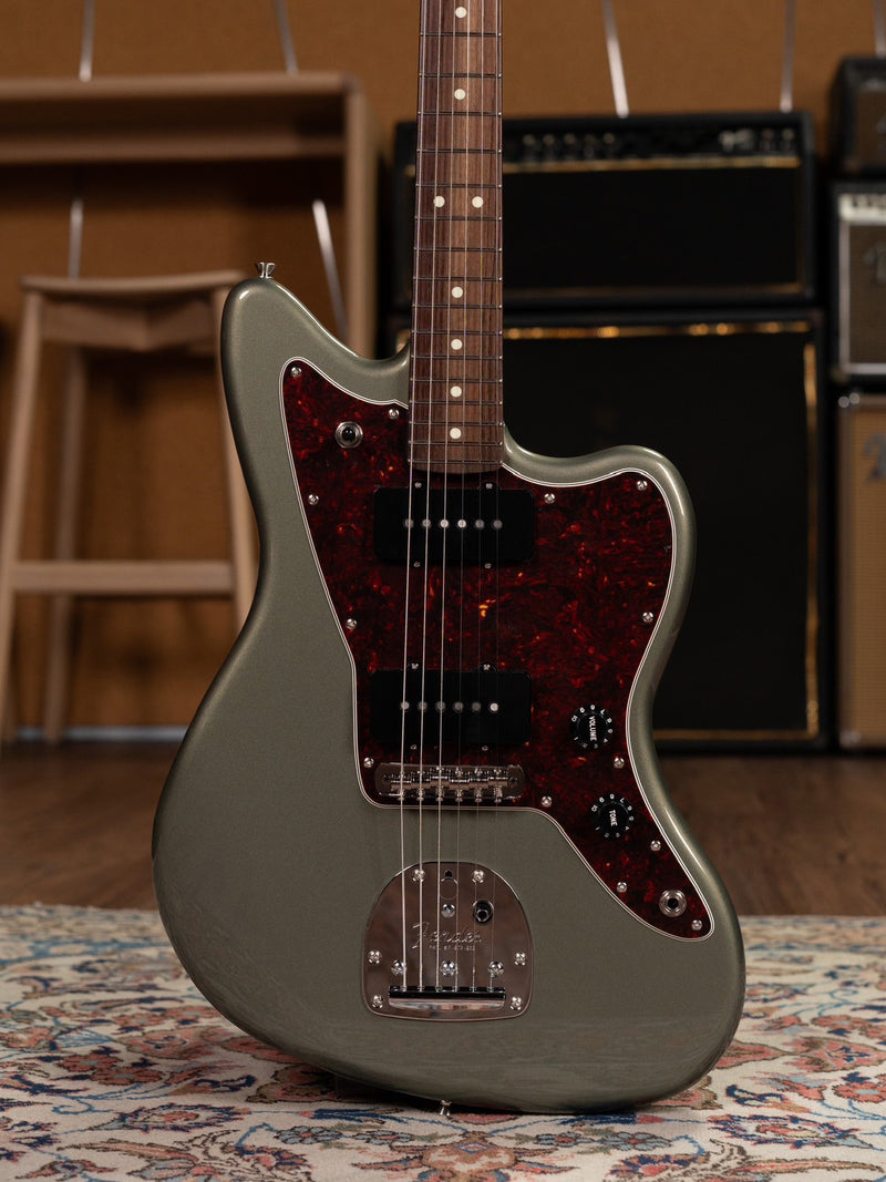 กีตาร์ไฟฟ้า Fender FSR Collection Hybrid II Jazzmaster, Jasper Olive Metallic