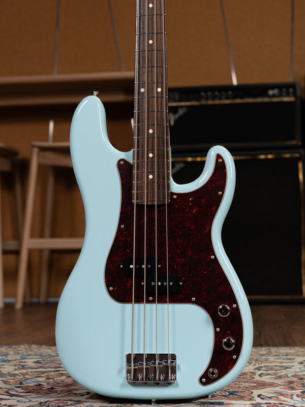 เบสไฟฟ้า Fender FSR Collection Hybrid II Precision Bass, Daphne Blue