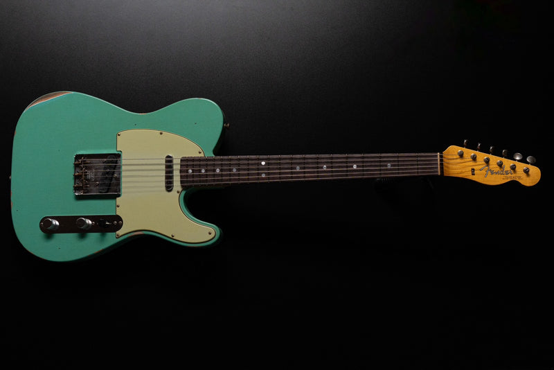 กีตาร์ไฟฟ้า Fender Custom Shop 1964 Telecaster Relic Aged Sea Foam Green