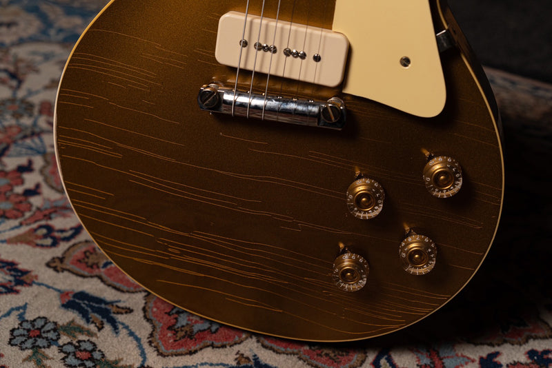 กีตาร์ไฟฟ้า Gibson Custom Shop Murphy Lab 1954 Les Paul Standard, All Gold Light Aged