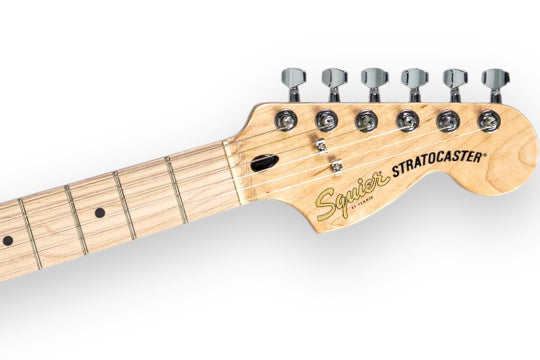 Squier FSR Affinity Series Stratocaster Junior HSS, Metallic Black กีตาร์ไฟฟ้า