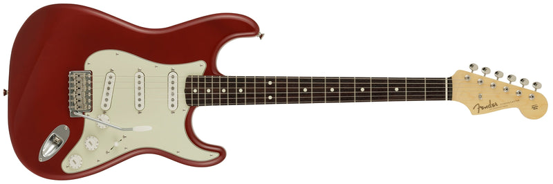 Fender 2023 Collection, MIJ Traditional 60s Stratocaster, Aged Color, Aged Dakota Red