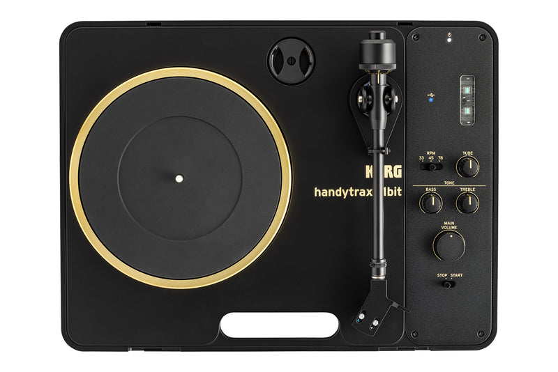 Korg handytraxx 1bit เครื่องเล่นแผ่นเสียง ไวนิล และบันทึกเสียง