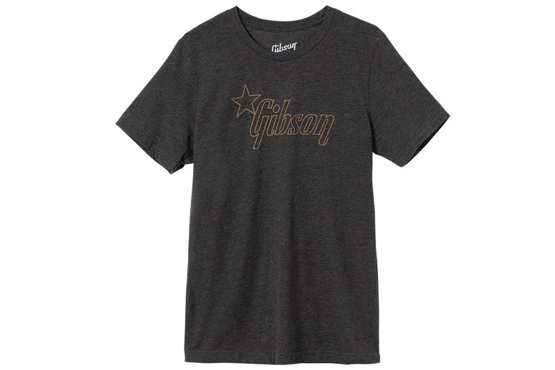 Gibson Star Logo Tee (Charcoal)