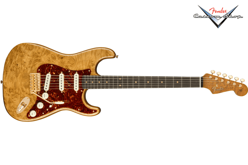 กีต้าร์ไฟฟ้า Fender Custom Shop Artisan Maple Burl Stratocaster