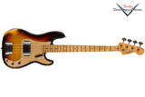 เบสไฟฟ้า Fender Custom Shop 1958 Precision Bass Heavy Relic, 3-Color Sunburst