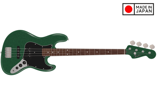 เบสไฟฟ้า Fender FSR Collection Hybrid II Jazz Bass, Sherwood Green Metallic