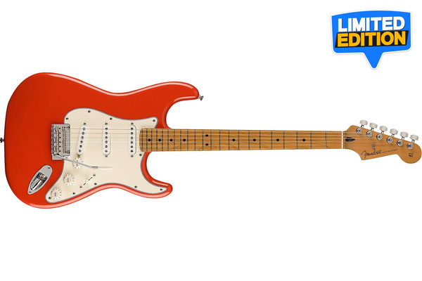 กีตาร์ไฟฟ้า Fender Limited Edition Player Stratocaster Fiesta Red (Roasted Neck)