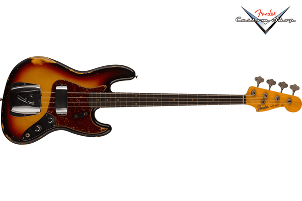 เบสไฟฟ้า Fender Custom Shop '62 Jazz Bass Relic